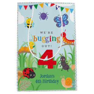 Sac Cadeau Moyen Anniversaire de la fête des bogues