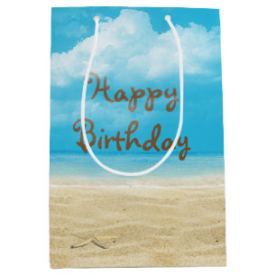 Sac Cadeau Moyen Anniversaire de la plage de Starfish