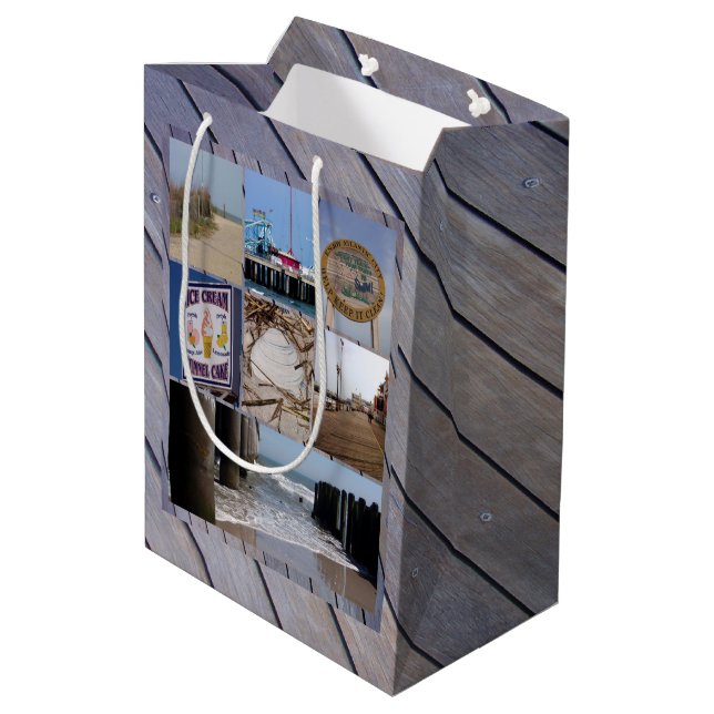 Sac Cadeau Moyen Atlantic City (Dos Angle)