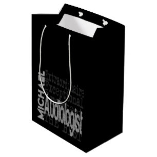 Sac Cadeau Moyen Audiologiste Extraordinaire PERSONNALISÉ