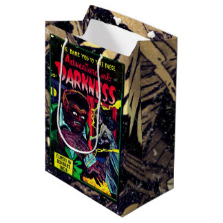 Sac Cadeau Moyen Aventures dans l'obscurité #9, couverture d'horreu