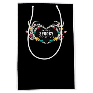 Sac Cadeau Moyen Ayez Un Classique De Noël Éffrayant - Skeleton Mai