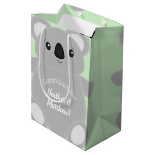 Sac Cadeau Moyen Baby shower Ours de Koala