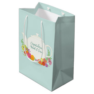 Sac Cadeau Moyen Baby shower Tea Party