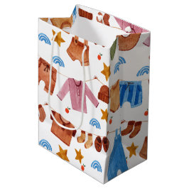 Sac Cadeau Moyen Baby shower Vêtements pour bébés Anniversaire