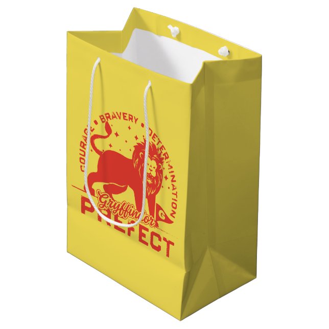Sac Cadeau Moyen Badge de préconfiguration GRYFFINDOR™ (Devant Angle)