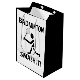 Sac Cadeau Moyen Badminton Smash It Sports Player Badminton