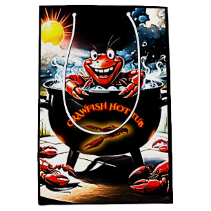 Sac Cadeau Moyen Bain chaud à langouste