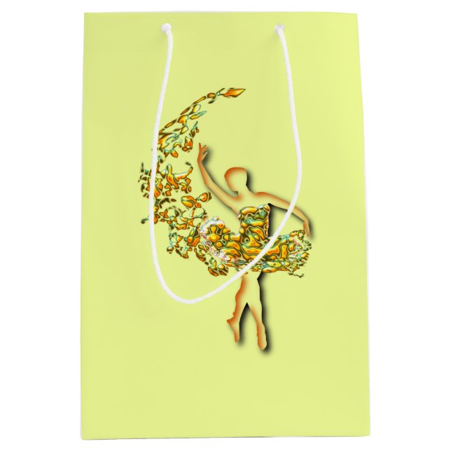 Sac Cadeau Moyen Ballerina 3 (Devant)