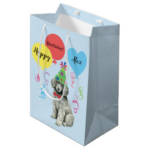 Sac Cadeau Moyen Ballons d'anniversaire