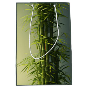 Sac Cadeau Moyen Bambou naturel chanceux