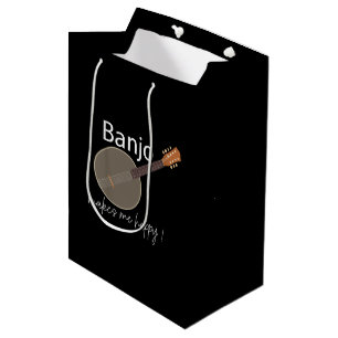Sac Cadeau Moyen Banjo Me Rend Heureux