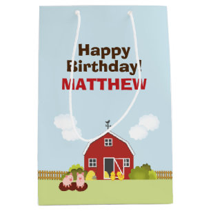 Sac Cadeau Moyen Barnyard