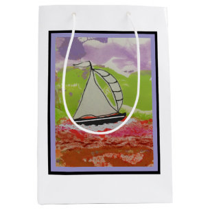 Sac Cadeau Moyen Bateau À Voilier Strib Jib