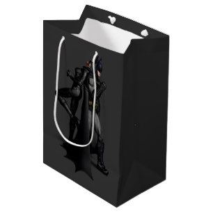 Sac Cadeau Moyen Batman Arkham City   Batman et Catwoman