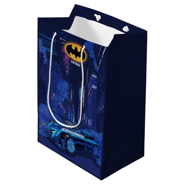 Sac Cadeau Moyen Batman Gotham City Night Patrol (Devant Angle)
