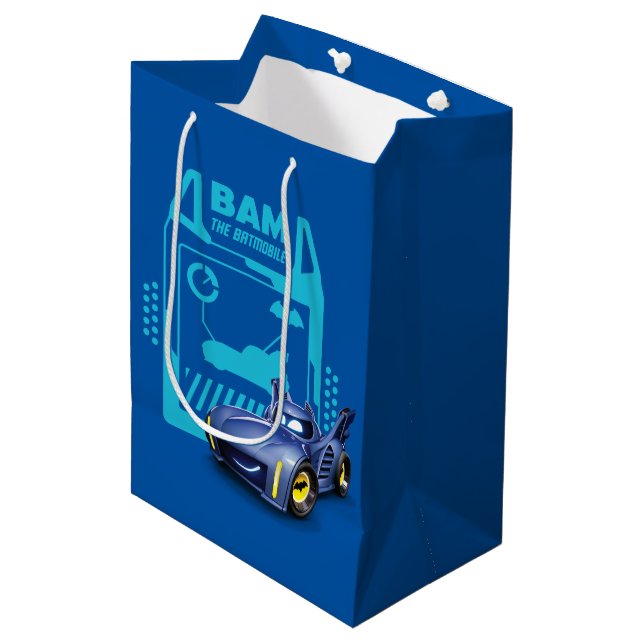 Sac Cadeau Moyen Batwheel™ Bam - Batmobile (Devant Angle)