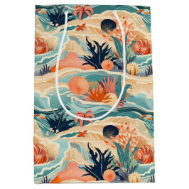 Sac Cadeau Moyen Beach Sea Life