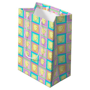 Sac Cadeau Moyen Bébé Bloc Chicks-Sac cadeau M
