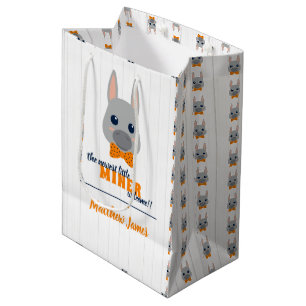 Sac Cadeau Moyen Bébé Garçon Orange Donkey