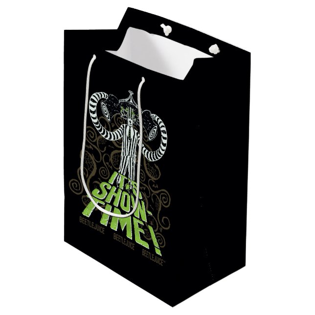 Sac Cadeau Moyen Beetlejus | C'est l'heure du spectacle ! (Devant Angle)