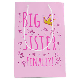 Sac Cadeau Moyen Big Sister III