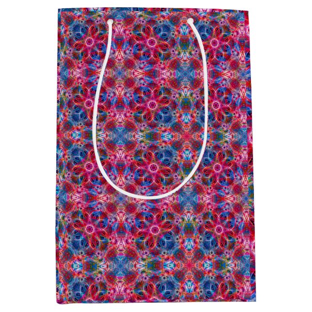 Sac Cadeau Moyen Blossom Kaleidoscope (Devant)