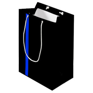 Sac Cadeau Moyen Blue Line mince
