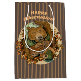 Sac Cadeau Moyen Bonne Hibernation Cendly Bear