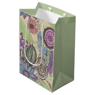 Sac Cadeau Moyen Botanical Bliss
