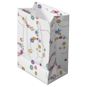 Sac Cadeau Moyen Bracelet d'amitié fille Motif de bijoux
