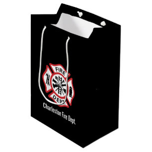 Sac Cadeau Moyen Cadeau personnalisé de pompier