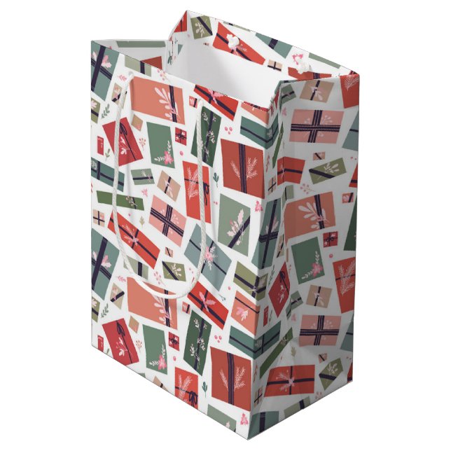 Sac Cadeau Moyen Cadeaux de luxe (Dos Angle)