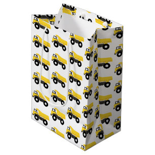 Sac Cadeau Moyen Camions de construction de camions de pompage