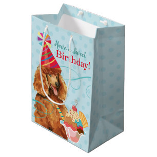 Sac Cadeau Moyen Canicule d'anniversaire doux