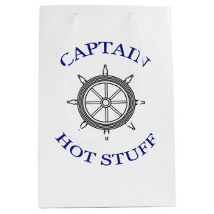 Sac Cadeau Moyen "Capitaine Hot Stuff"