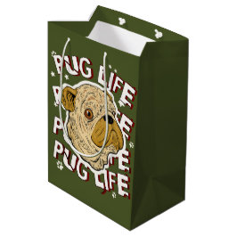 Sac Cadeau Moyen Carlin Vie Animal Chien