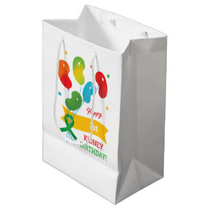 Sac Cadeau Moyen Carte d'anniversaire de la transplantation de rein
