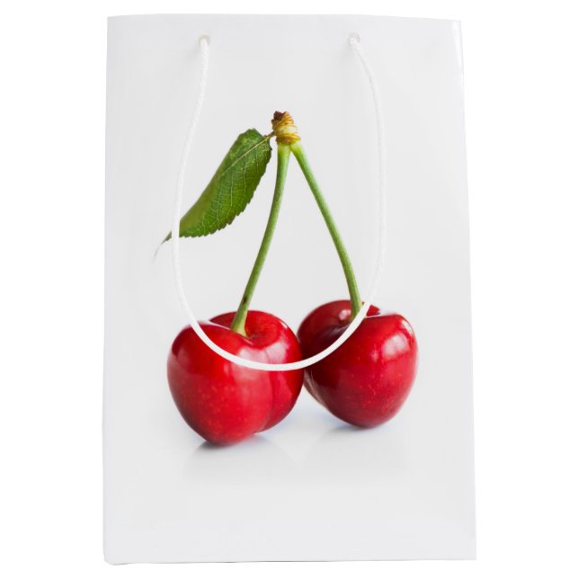 Sac Cadeau Moyen Cerise douce (Devant)