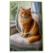Chaise de grand-mère, chat