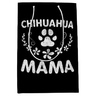 Sac Cadeau Moyen Chihuahua Mama