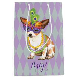 Sac Cadeau Moyen Chiwawa de mardi gras