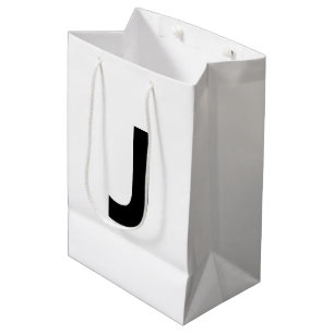 Sac Cadeau Moyen Choisissez n'importe quelle lettre   Police : Open