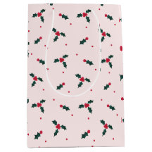 Christmas Holly Berry & Leaves Holiday