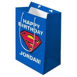 Sac Cadeau Moyen Comics DC   Superman   Logo classique