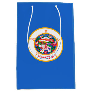 Sac Cadeau Moyen Conception du drapeau de l'État du Minnesota