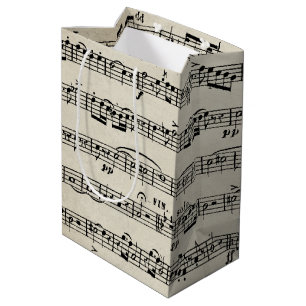 Sac Cadeau Moyen Conception musicale