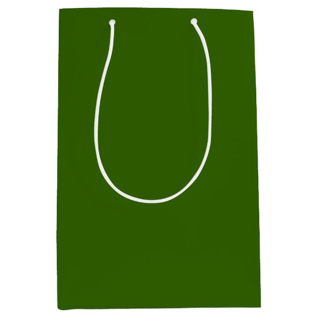 Sac Cadeau Moyen Conifer Green (Devant)