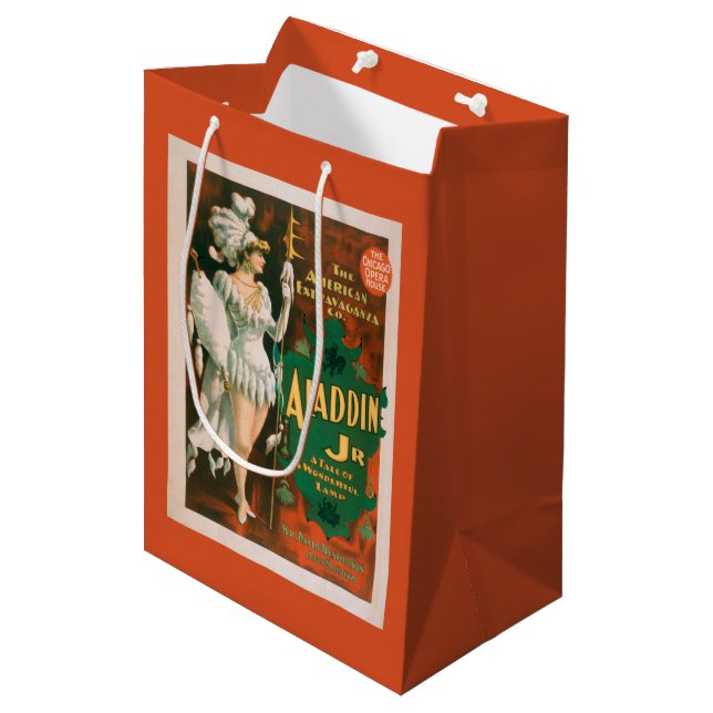 Sac Cadeau Moyen Conte de Jr. d'Aladdin d'un théâtre merveilleux 2 (Devant Angle)