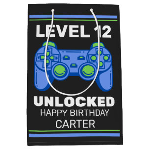 Sac Cadeau Moyen Contrôleur de jeu vidéo Anniversaire Personnalisé